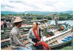 On Inle lake